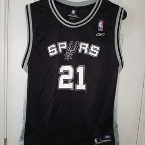 Tim Duncan Spurs Women's Jersey